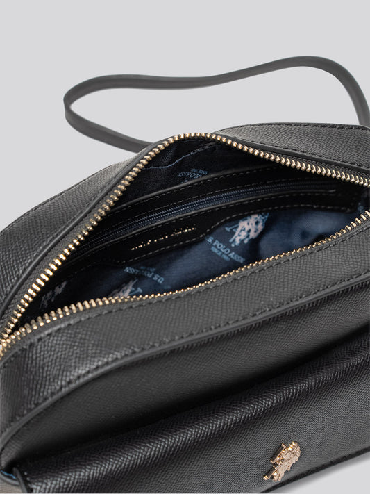 Womens Jones Crossbody Pocket Bag in Black