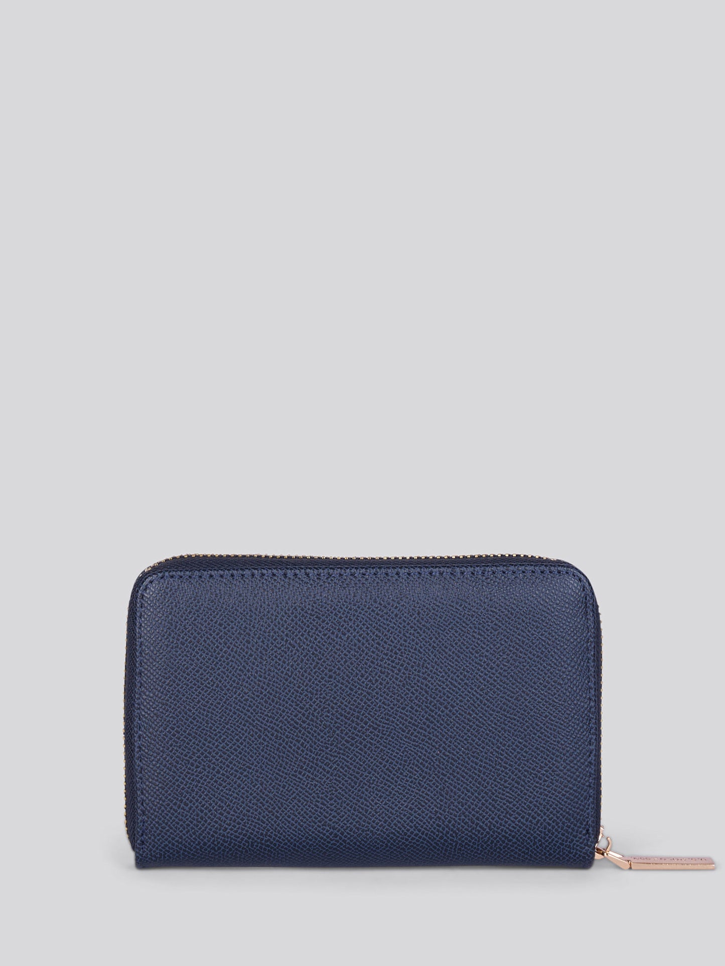 Womens Jones Medium Zip Wallet in Navy