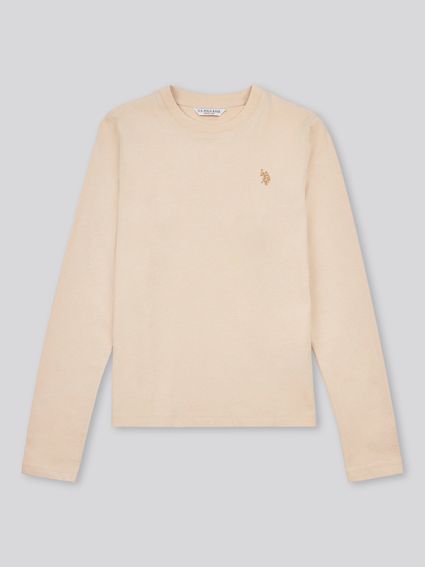 Womens Long Sleeve T-Shirt in Smoke Gray