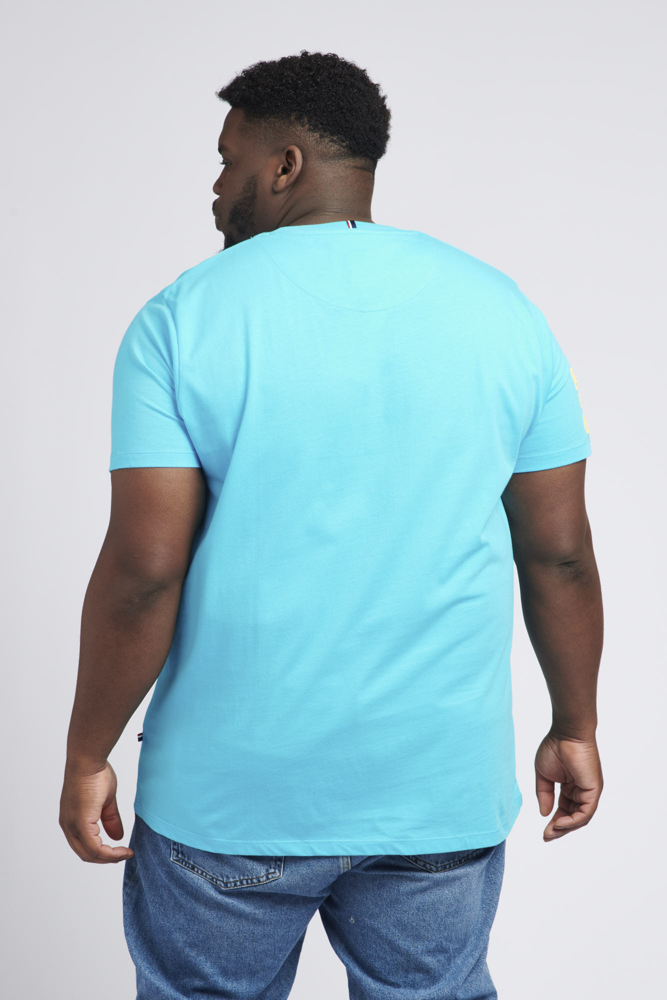 Mens Big & Tall Player 3 T-Shirt in Blue Atoll