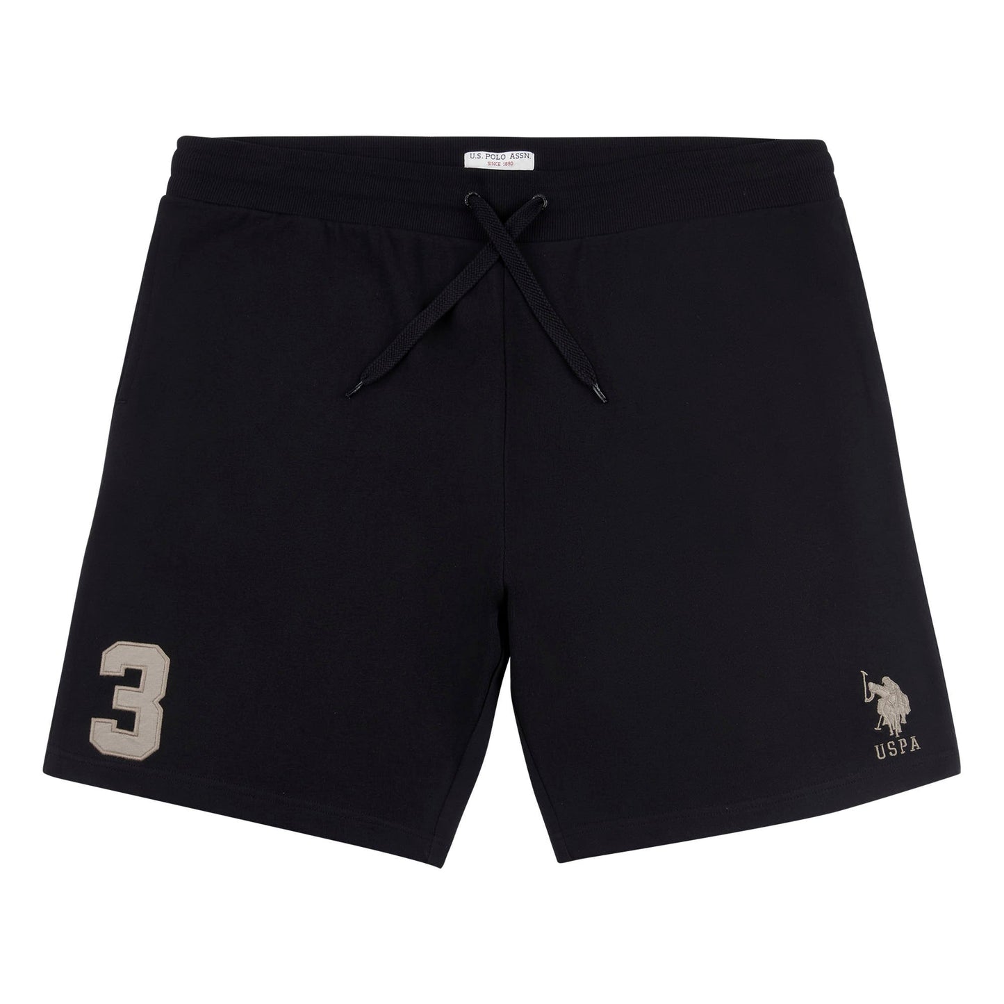 Mens Big & Tall Player 3 Sweat Shorts in Black