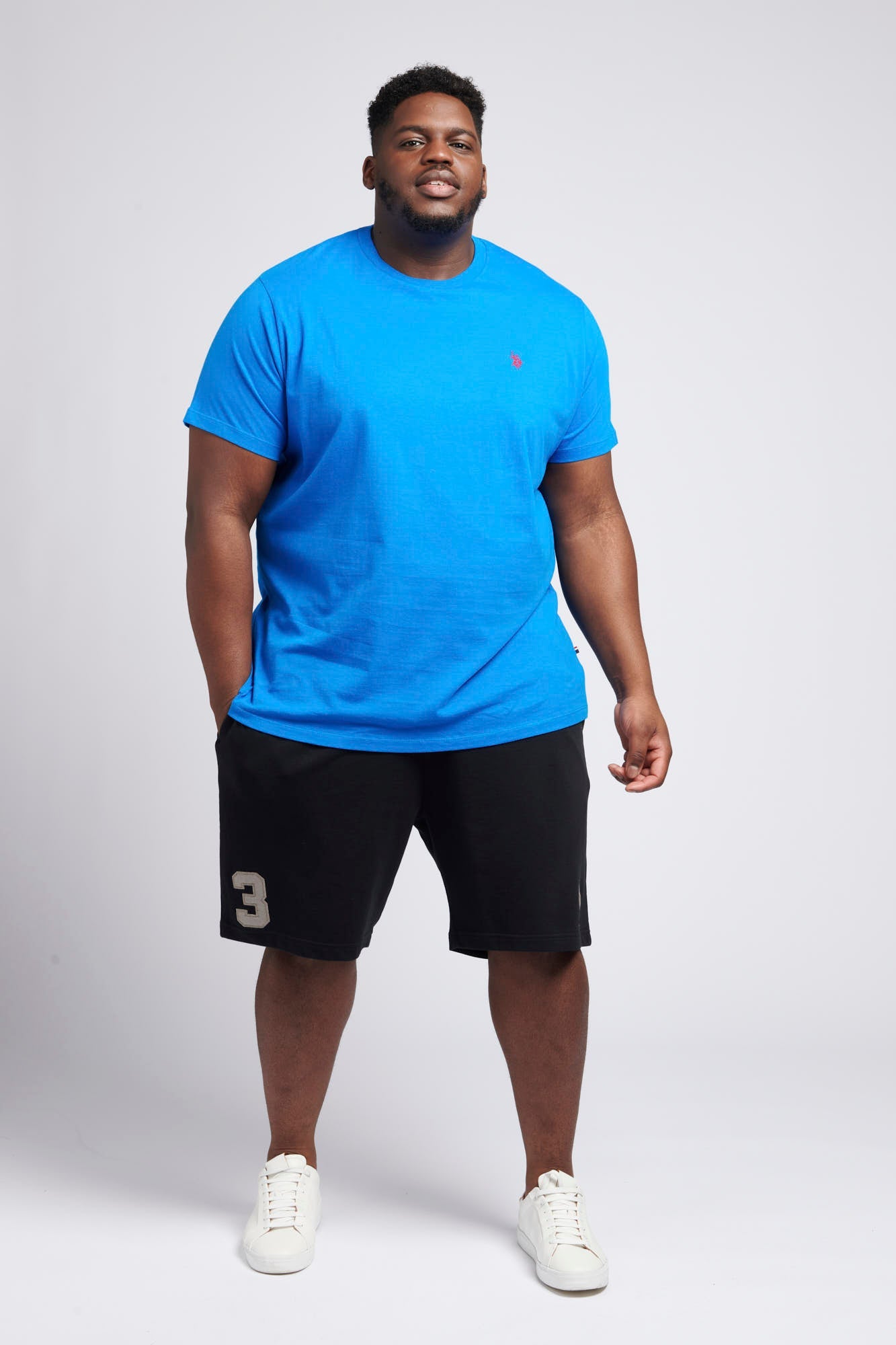 Mens Big & Tall Core T-Shirt in Directoire Blue