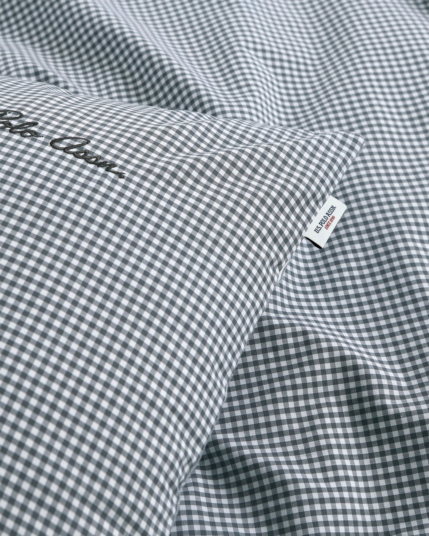 Pure Cotton Check Duvet Set in Tornado