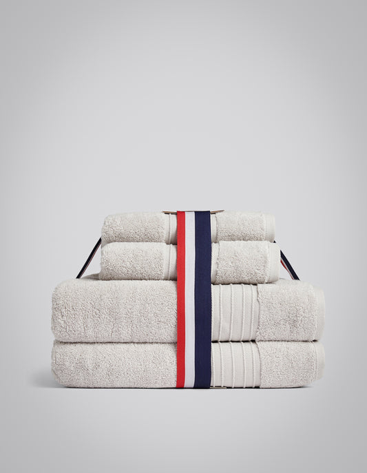Pure Cotton Zero Twist Towel Vapor Blue
