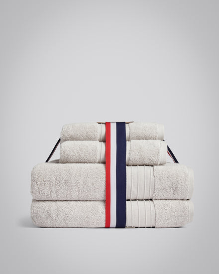 Pure Cotton Zero Twist Towel Vapor Blue