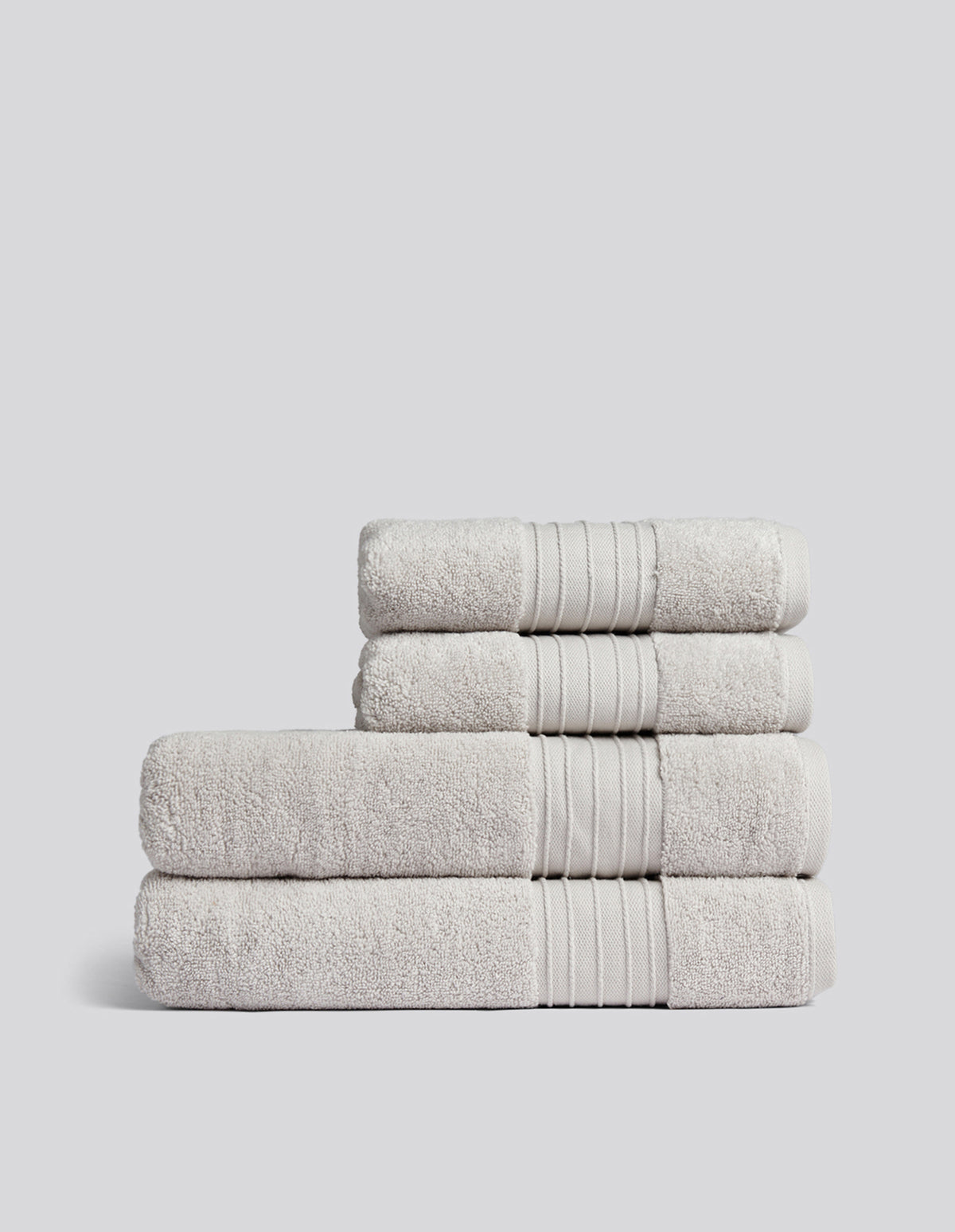 Pure Cotton Zero Twist Towel Vapor Blue