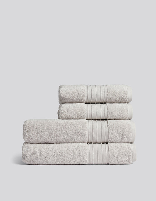 Pure Cotton Zero Twist Towel Vapor Blue