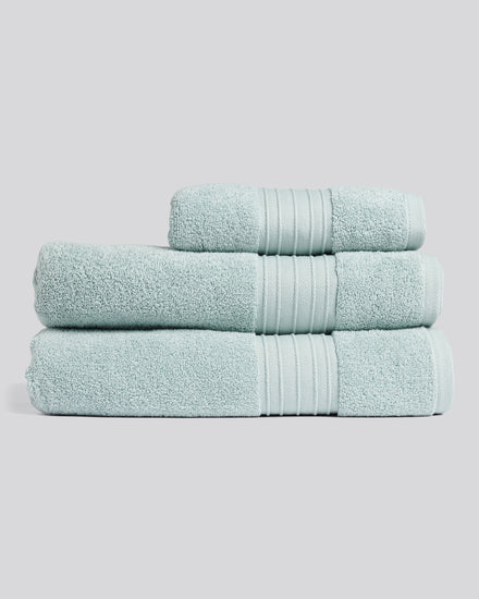 Pure Cotton Zero Twist Towel in Abyss
