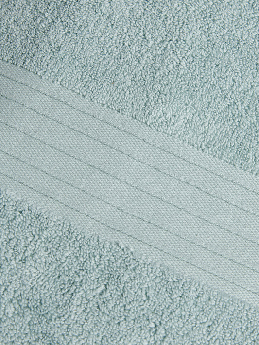 Pure Cotton Zero Twist Towel in Abyss
