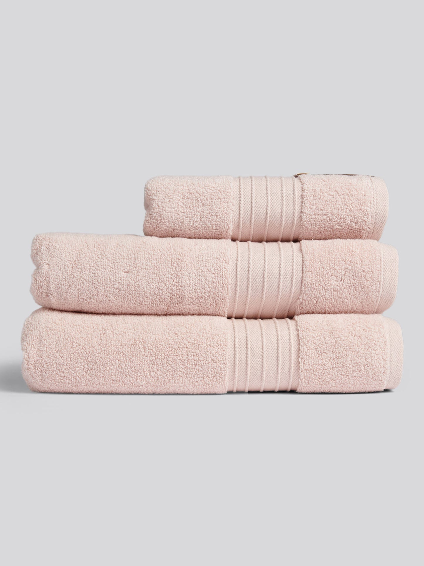 Pure Cotton Zero Twist Towel in Hushed Violet