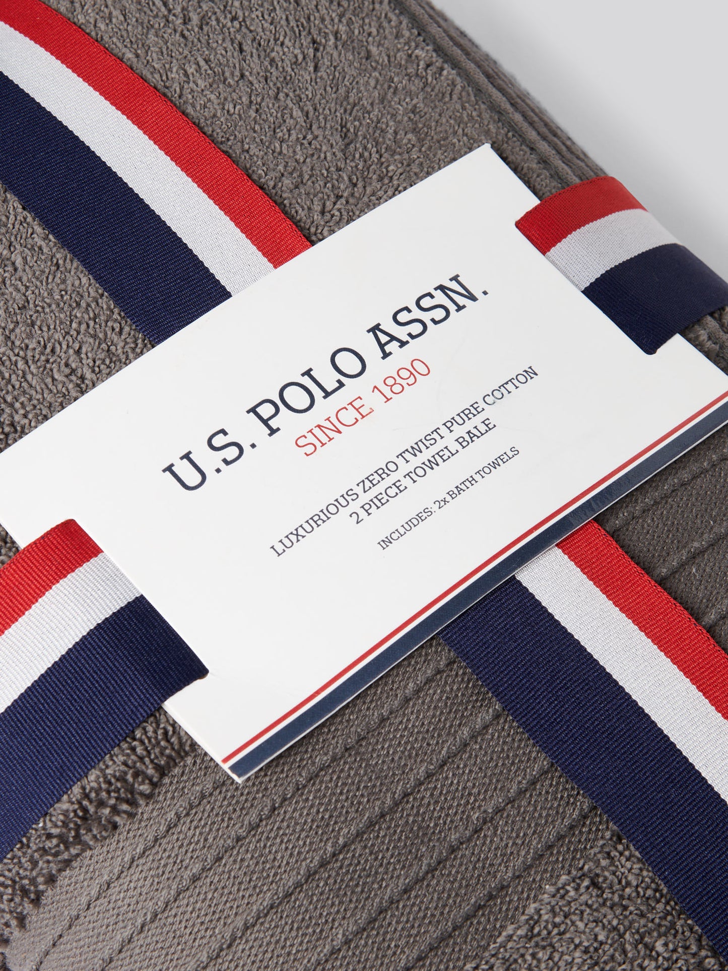 Pure Cotton Zero Twist Towel in Tornado