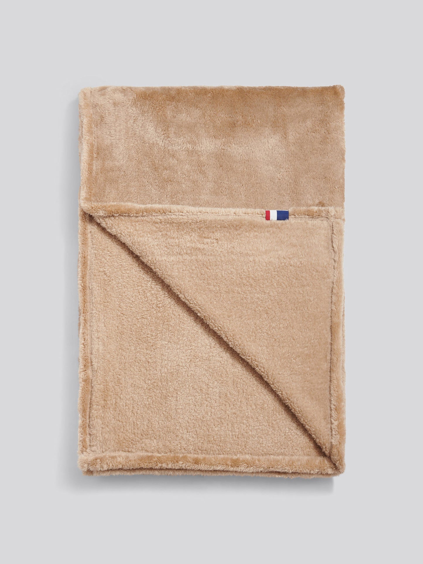 Premium Fleece Throw Camel