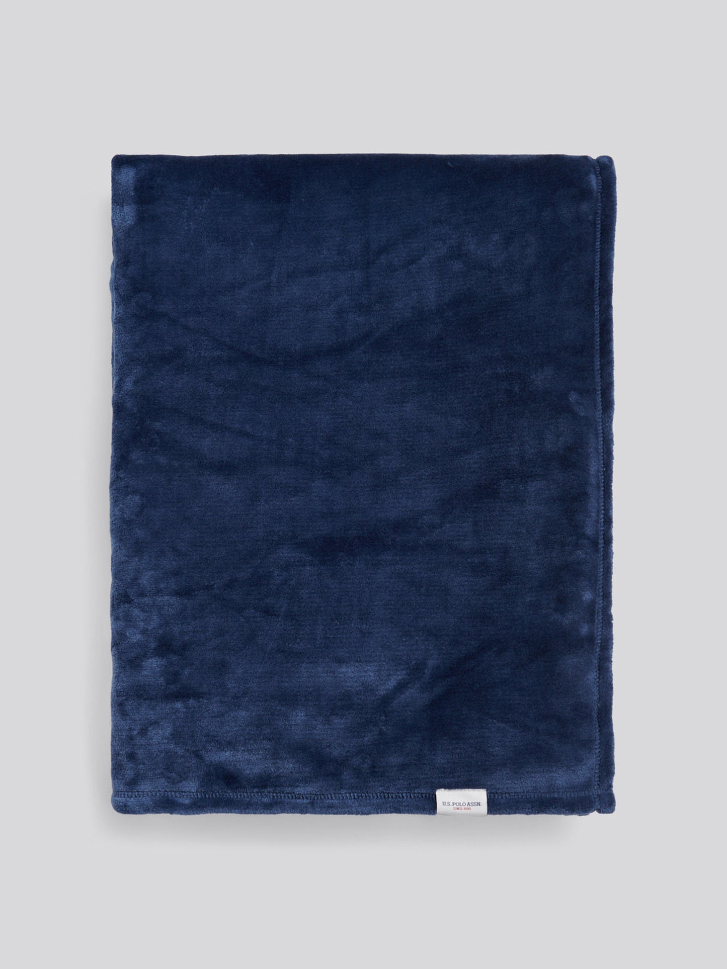 Premium Plush Fleece Throw Ensign Blue