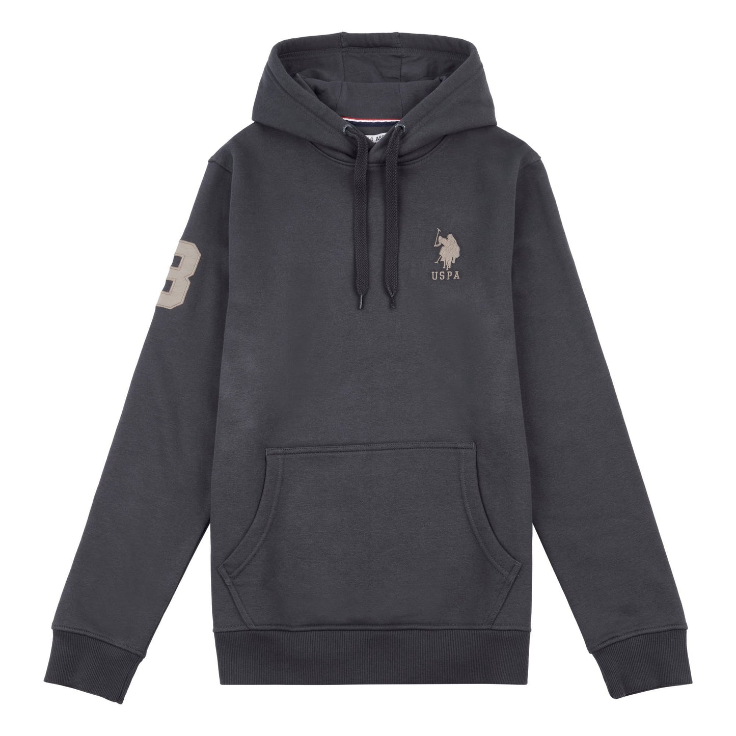 Mens Player 3 Hoodie in Ebony