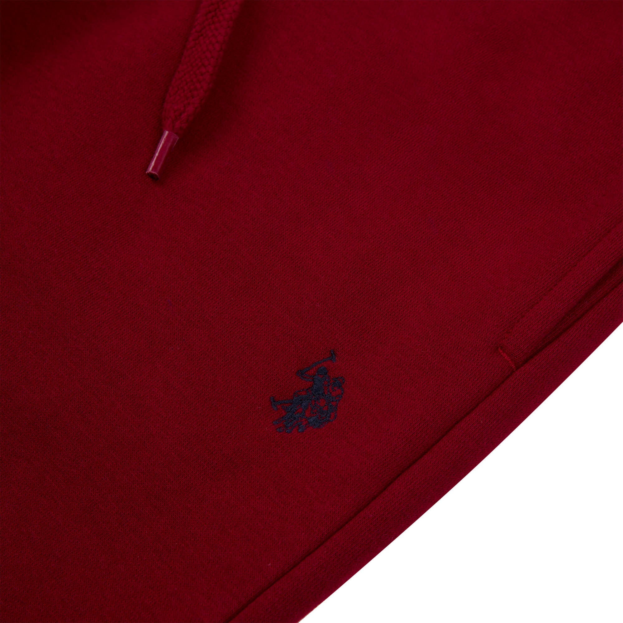 Mens Fleece Joggers in Biking Red