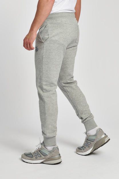 Mens Fleece Joggers in Vintage Grey Heather