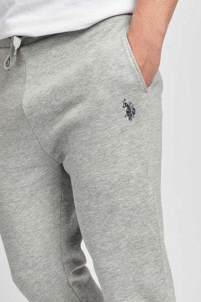 Mens Fleece Joggers in Vintage Grey Heather