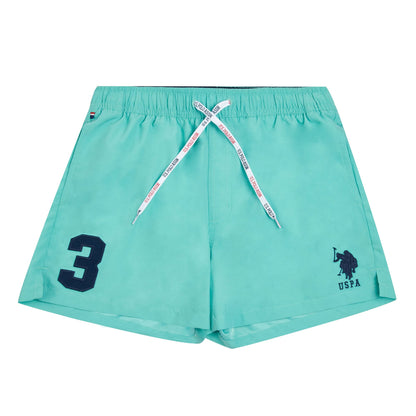 Mens Player 3 Swim Shorts in Wasabi