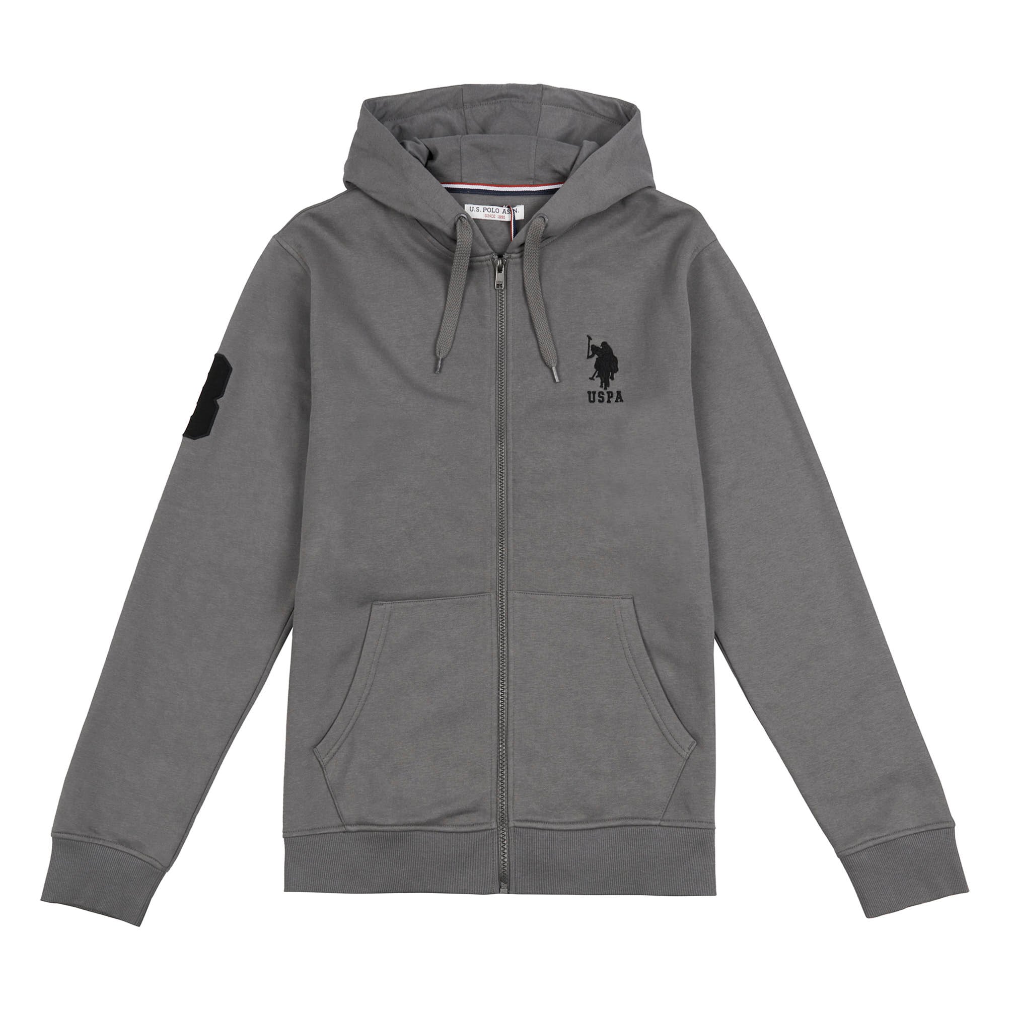 Mens Player 3 Zip-Through Hoodie in Castlerock