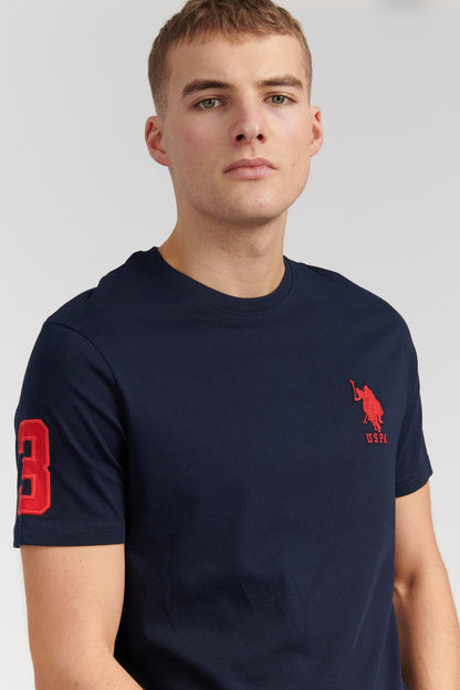 Mens Player 3 T-Shirt in Navy Blue