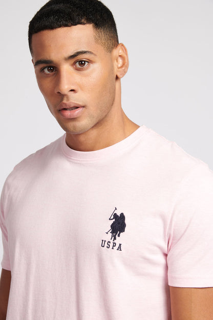 Mens Player 3 T-Shirt in Orchid Pink Marl