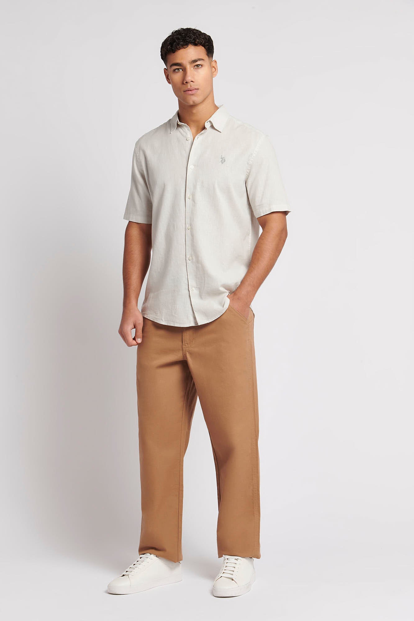 Mens Worker Trousers in Tigers Eye