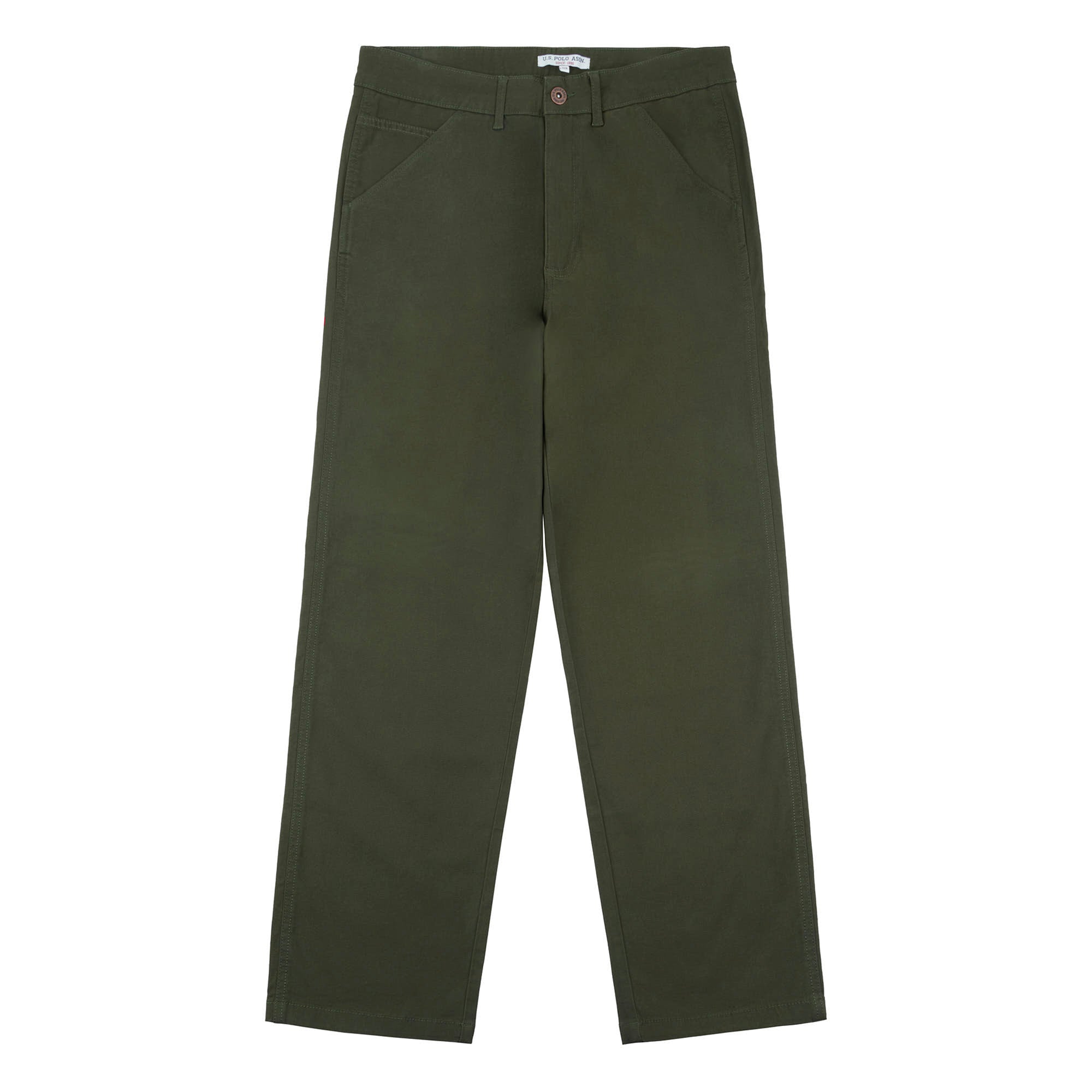 Mens Worker Trousers in Forest Night