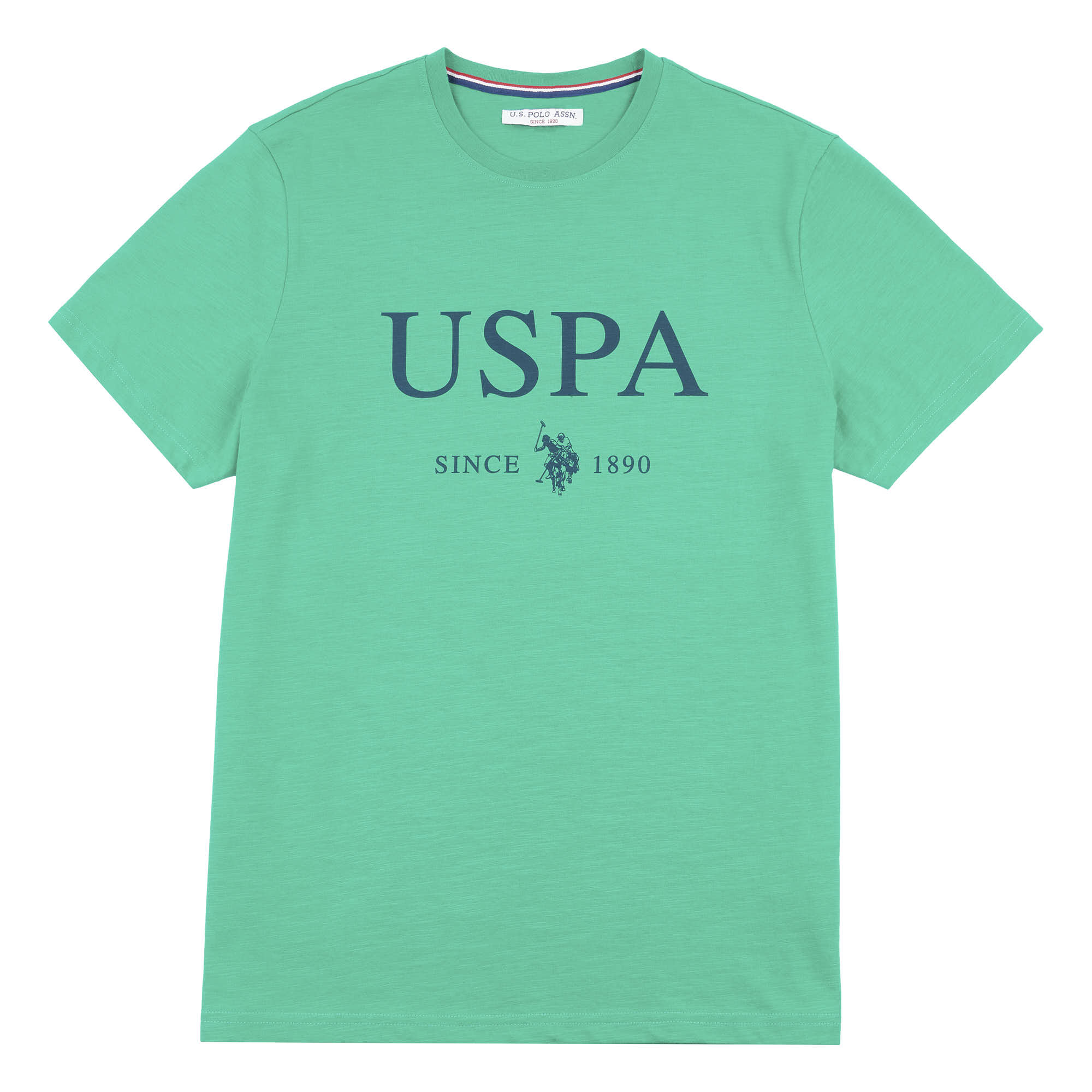 Mens USPA Since 1890 Graphic T-Shirt in Golf Green