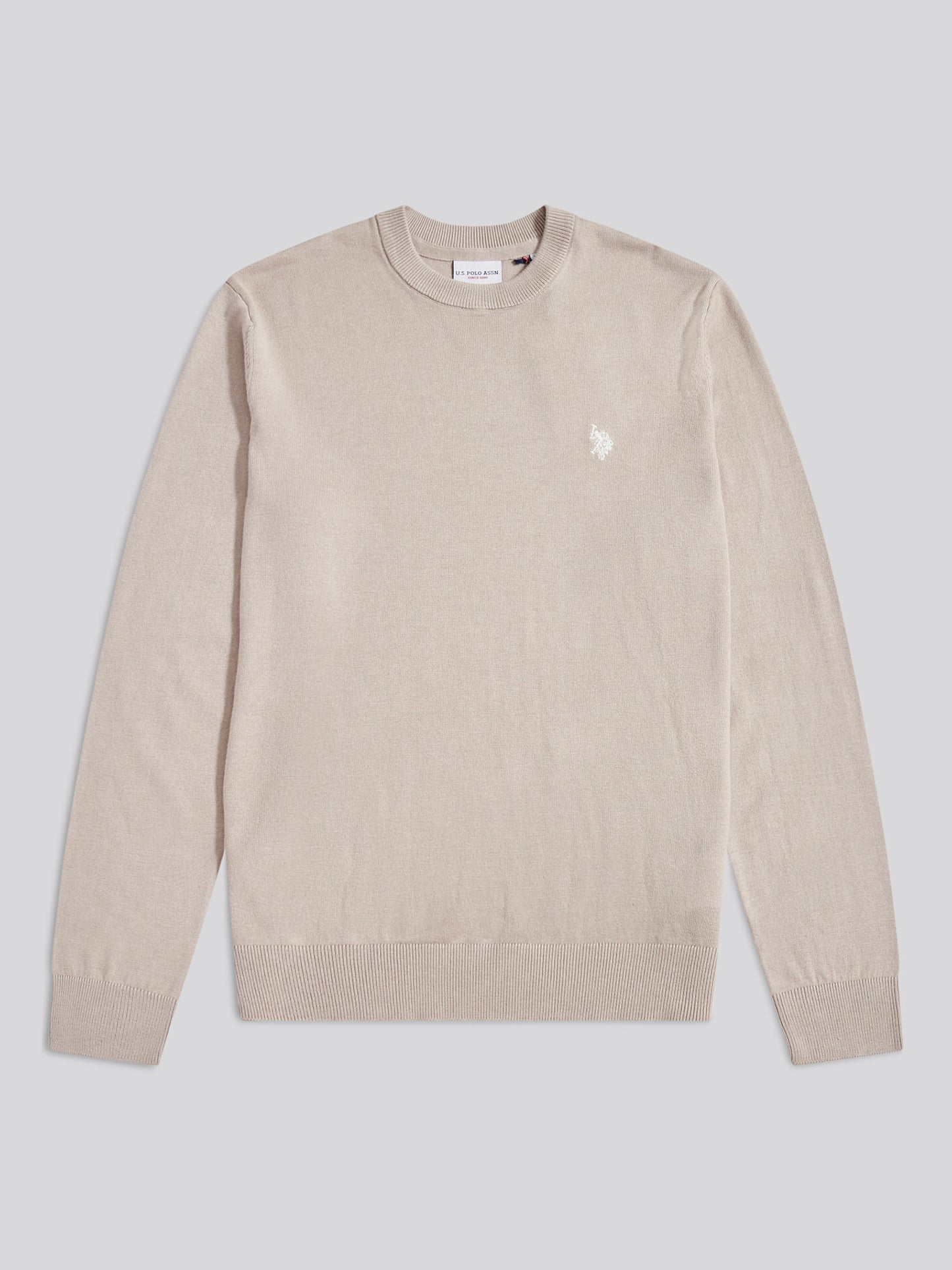 Mens Cotton Crewneck in Atmosphere