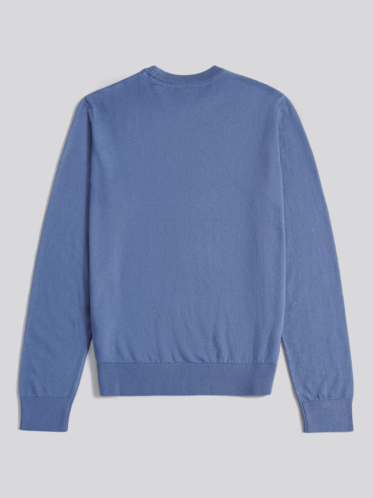 Mens Cotton Crewneck in Vintage Indigo