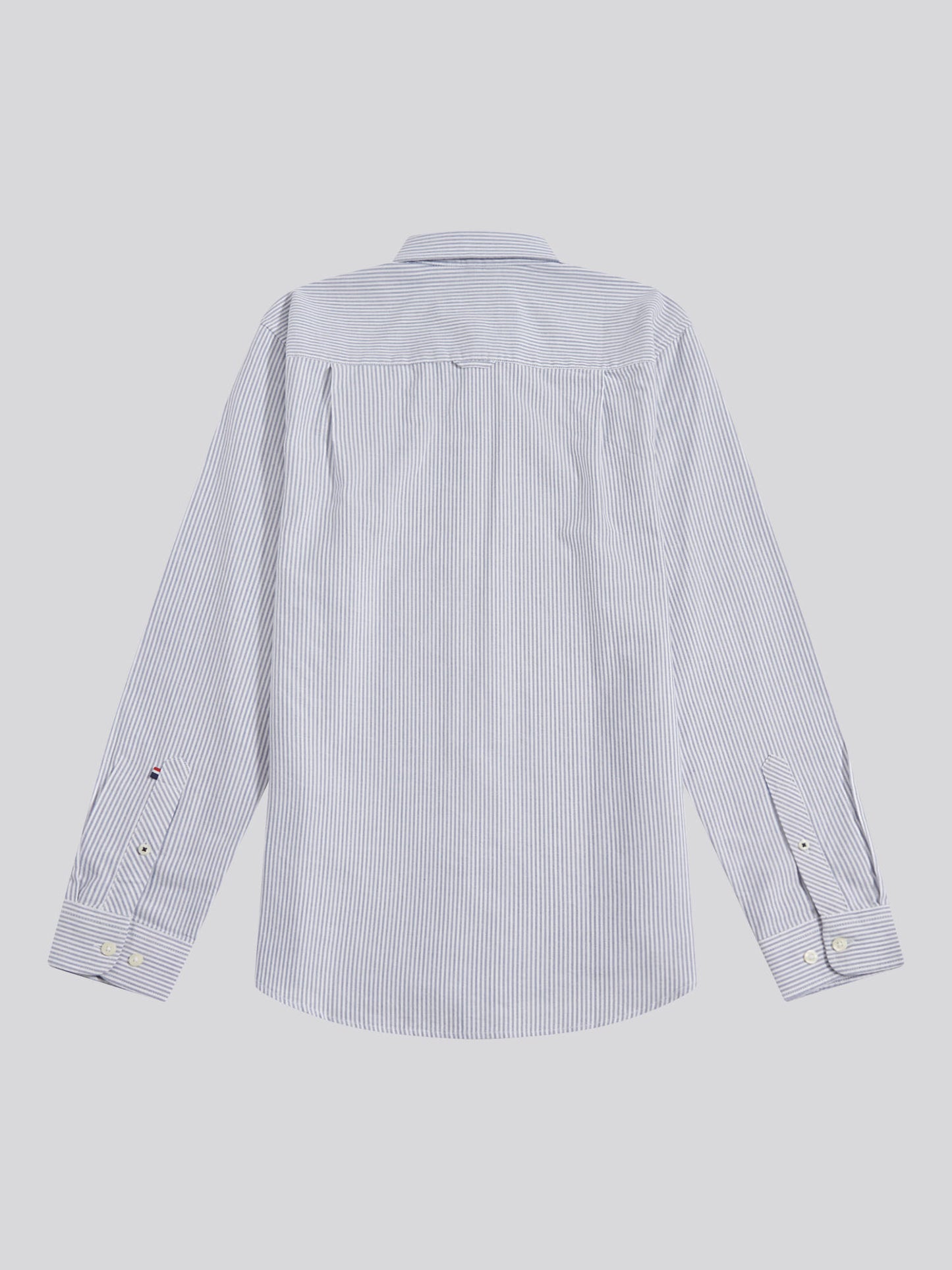 Mens Oxford Stripe  Shirt in Blue Yonder