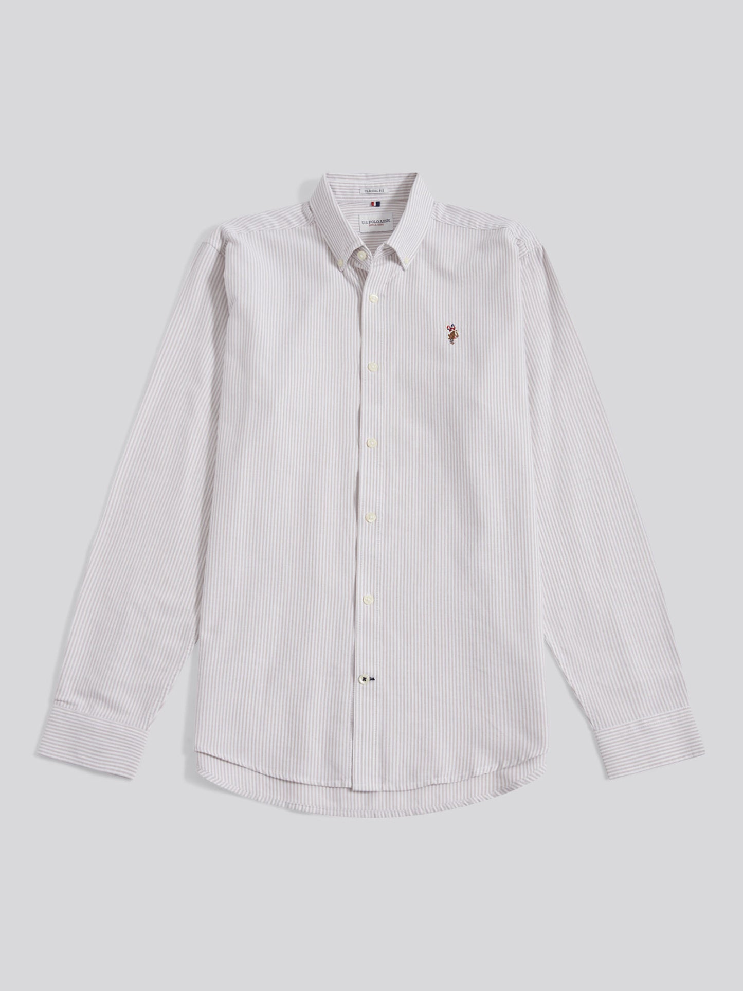 Mens Oxford Stripe  Shirt in Atmosphere