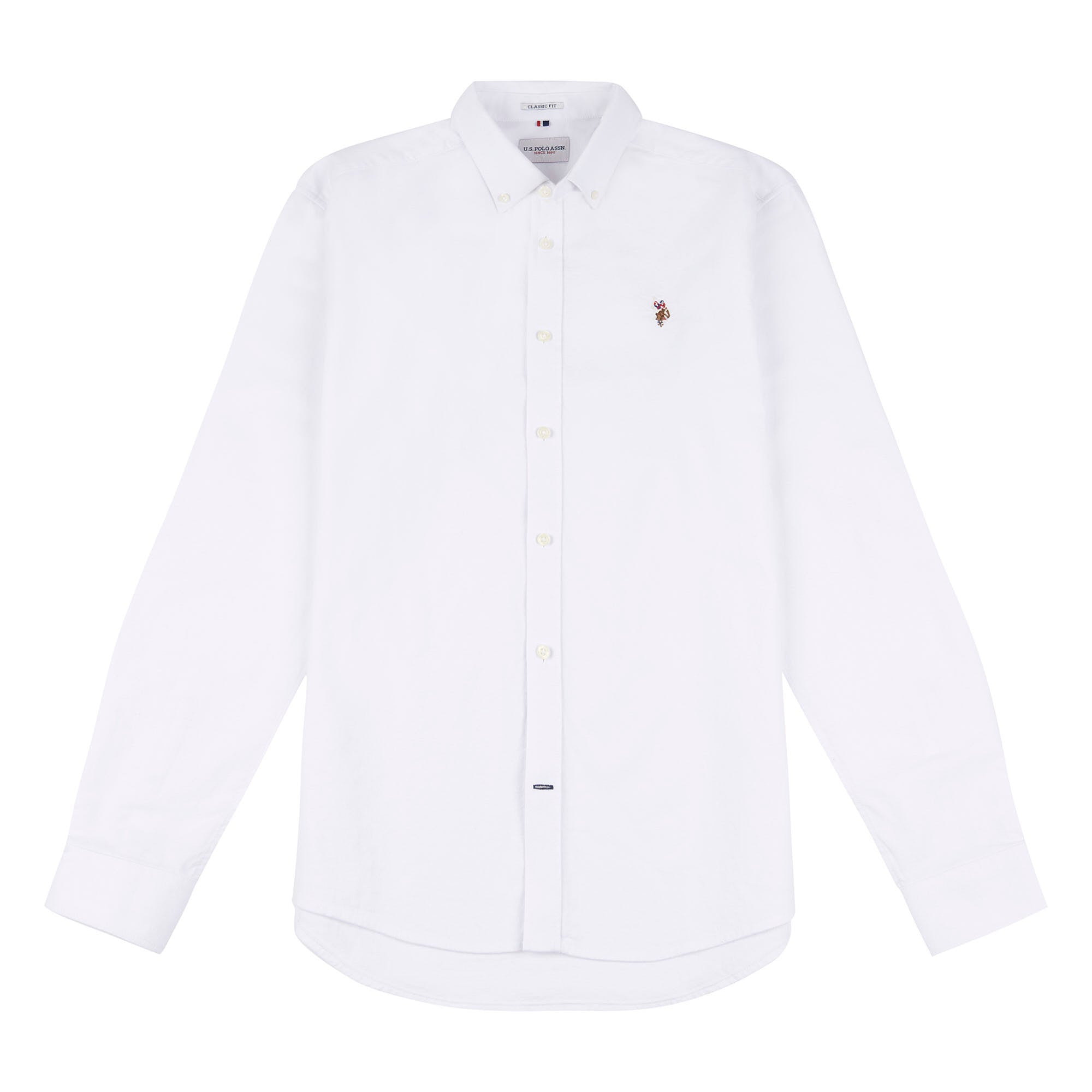 Mens Oxford Shirt in Bright White