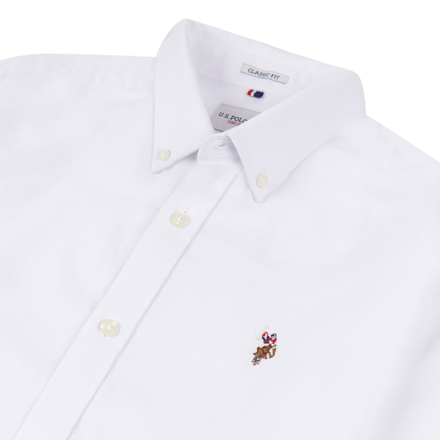 Mens Oxford Shirt in Bright White