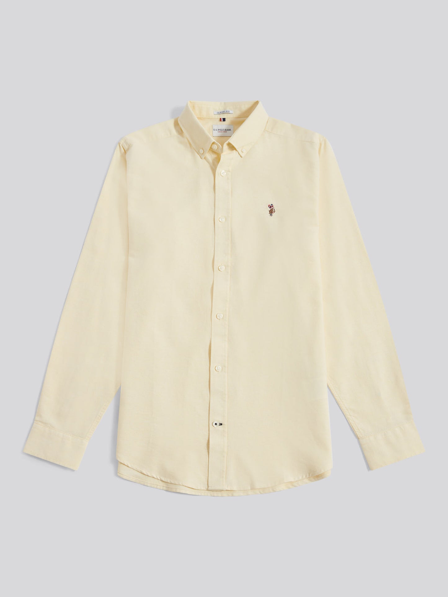 Mens Peached Oxford Shirt in French Vanilla