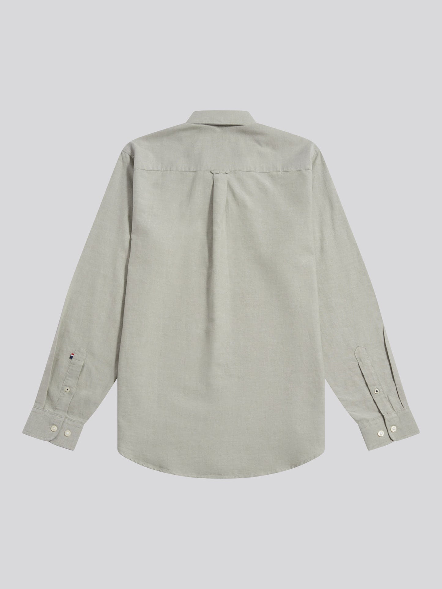 Mens Peached Oxford Shirt in Sea Spray