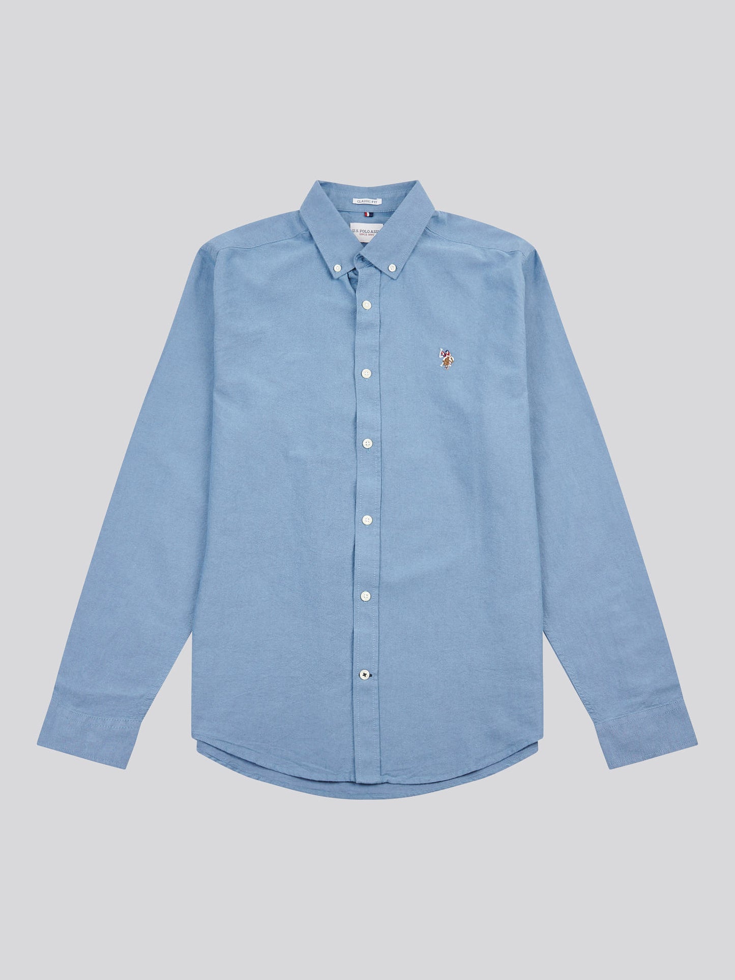 Mens Peached Oxford Shirt in Vintage Indigo