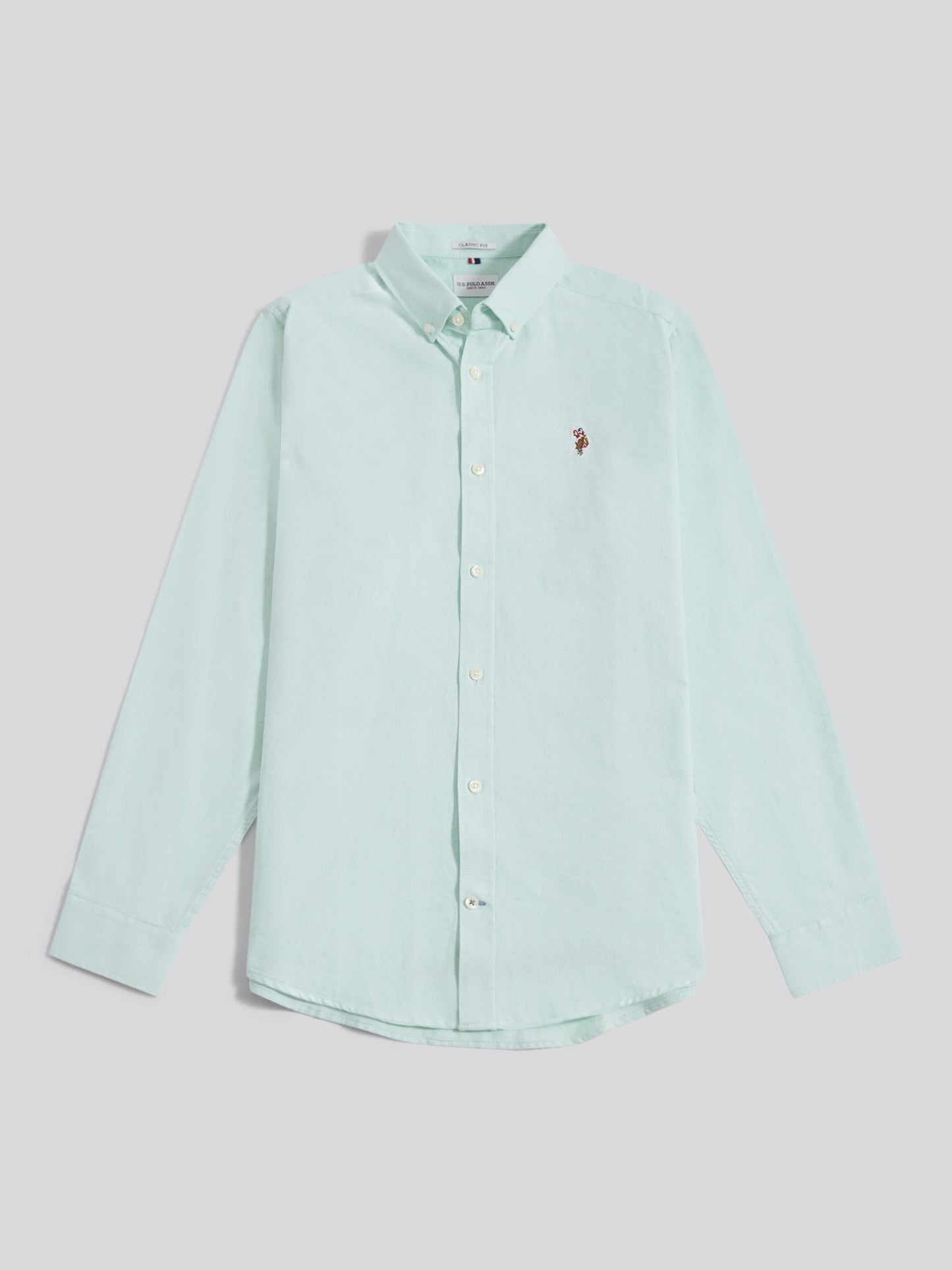 Mens Peached Oxford Shirt in Bay