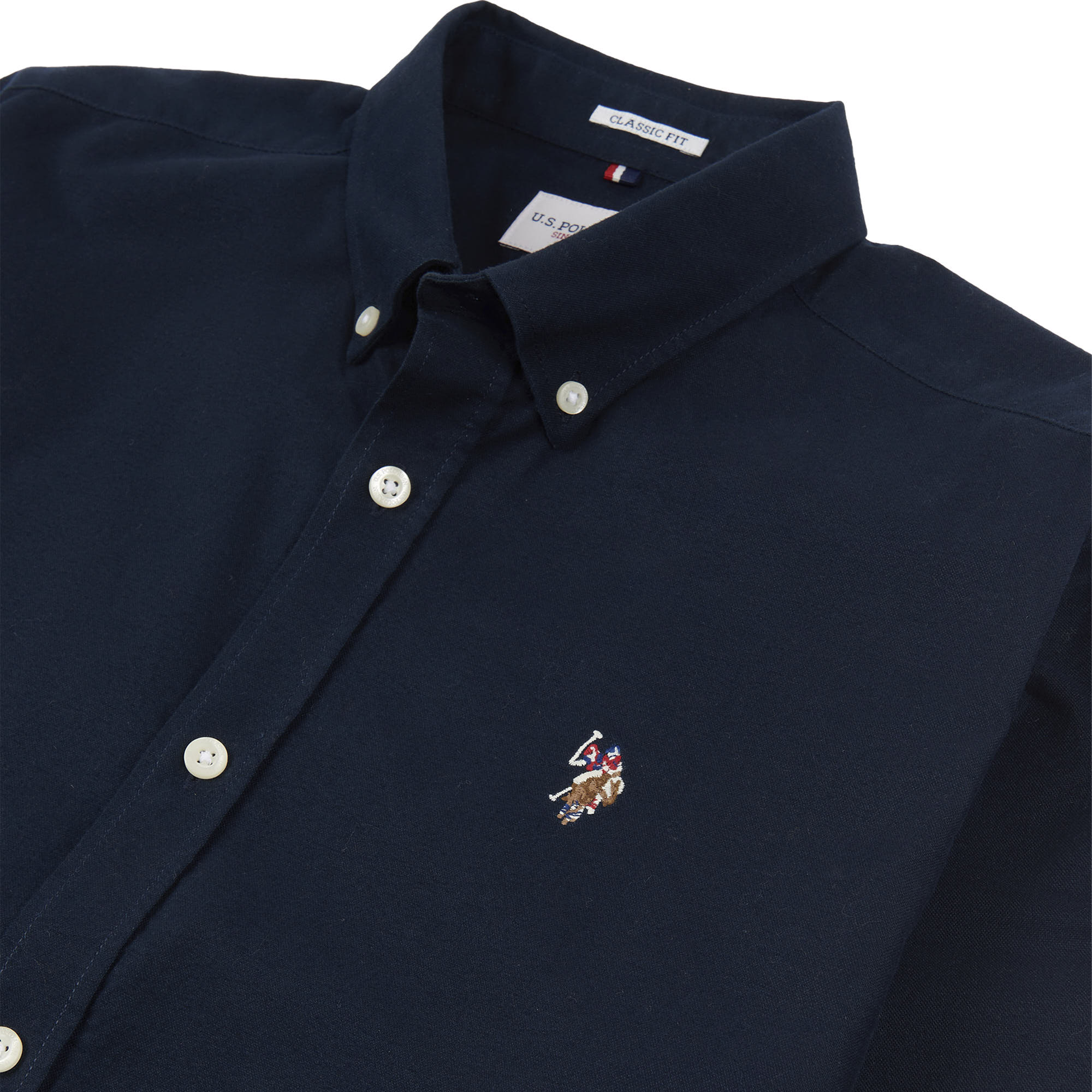 Mens Oxford Shirt in Dark Sapphire Navy