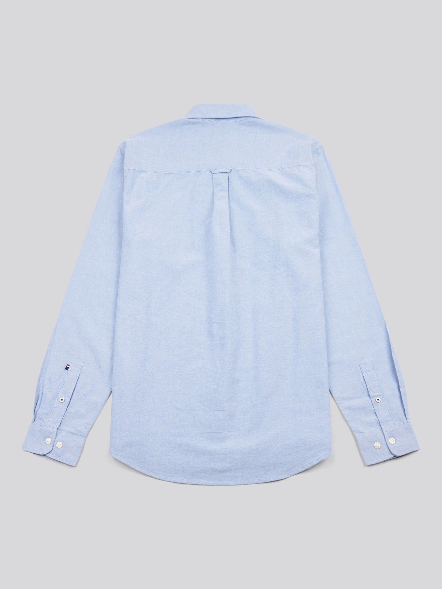 Mens Peached Oxford Shirt in Blue Yonder / Dark Sapphire DHM