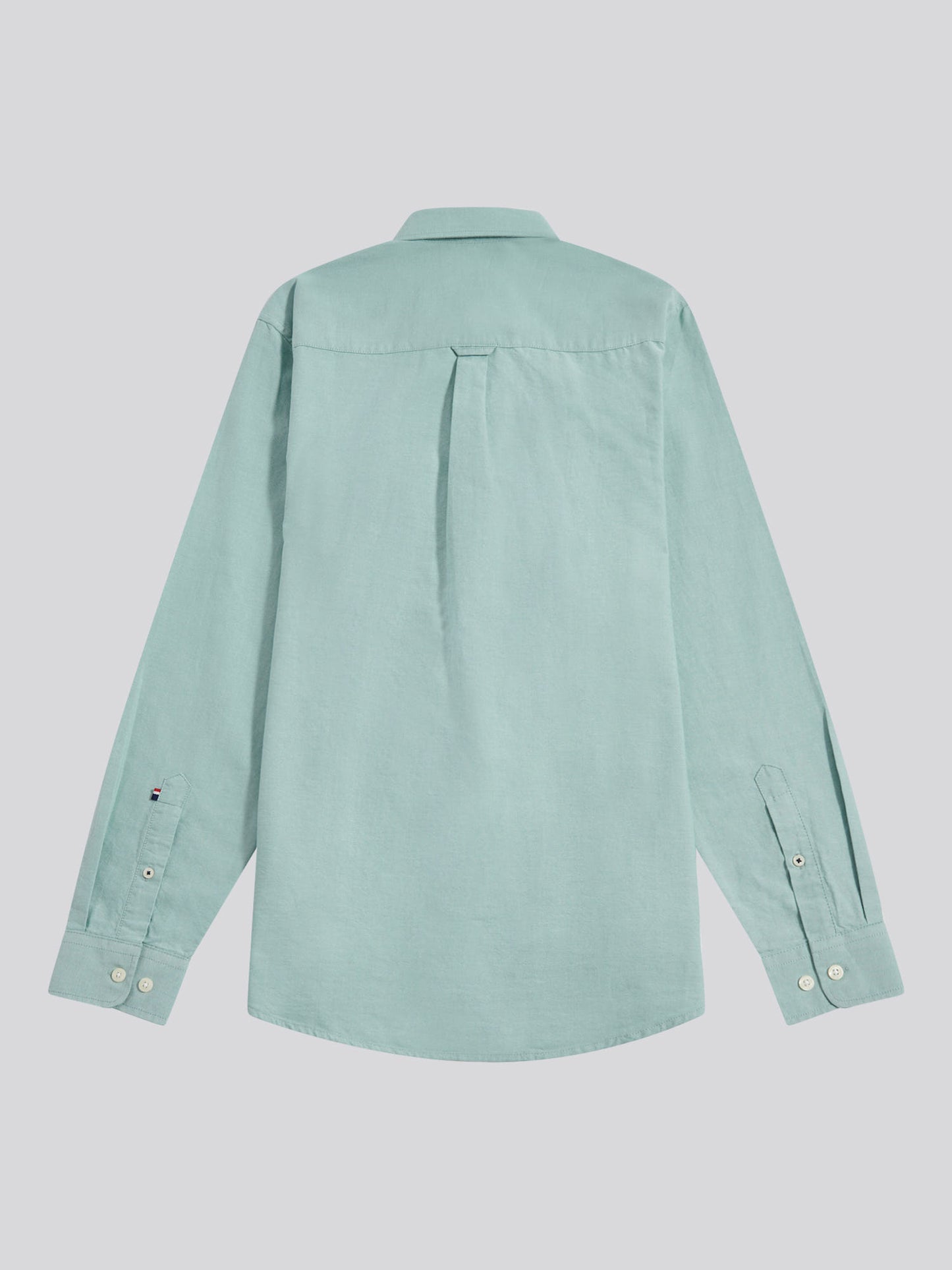 Mens Peached Oxford Shirt in Aquifer