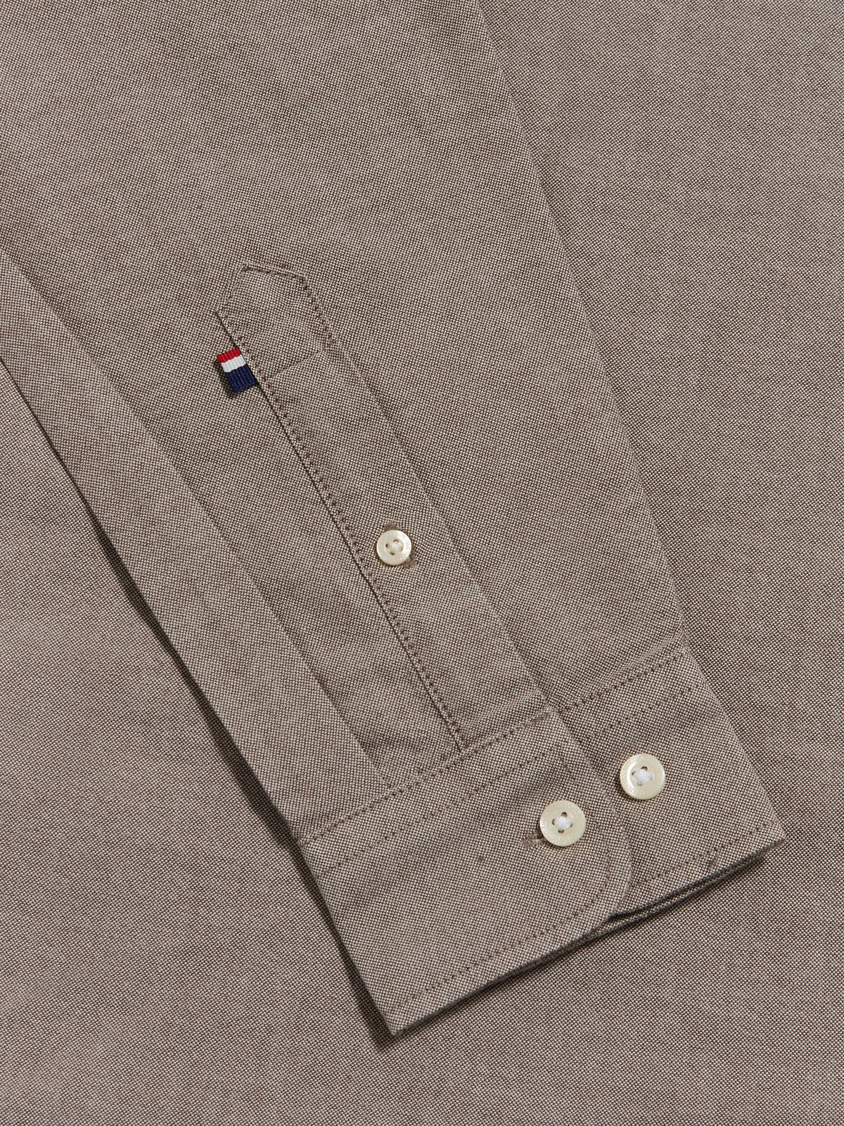Mens Peached Oxford Shirt Bracken