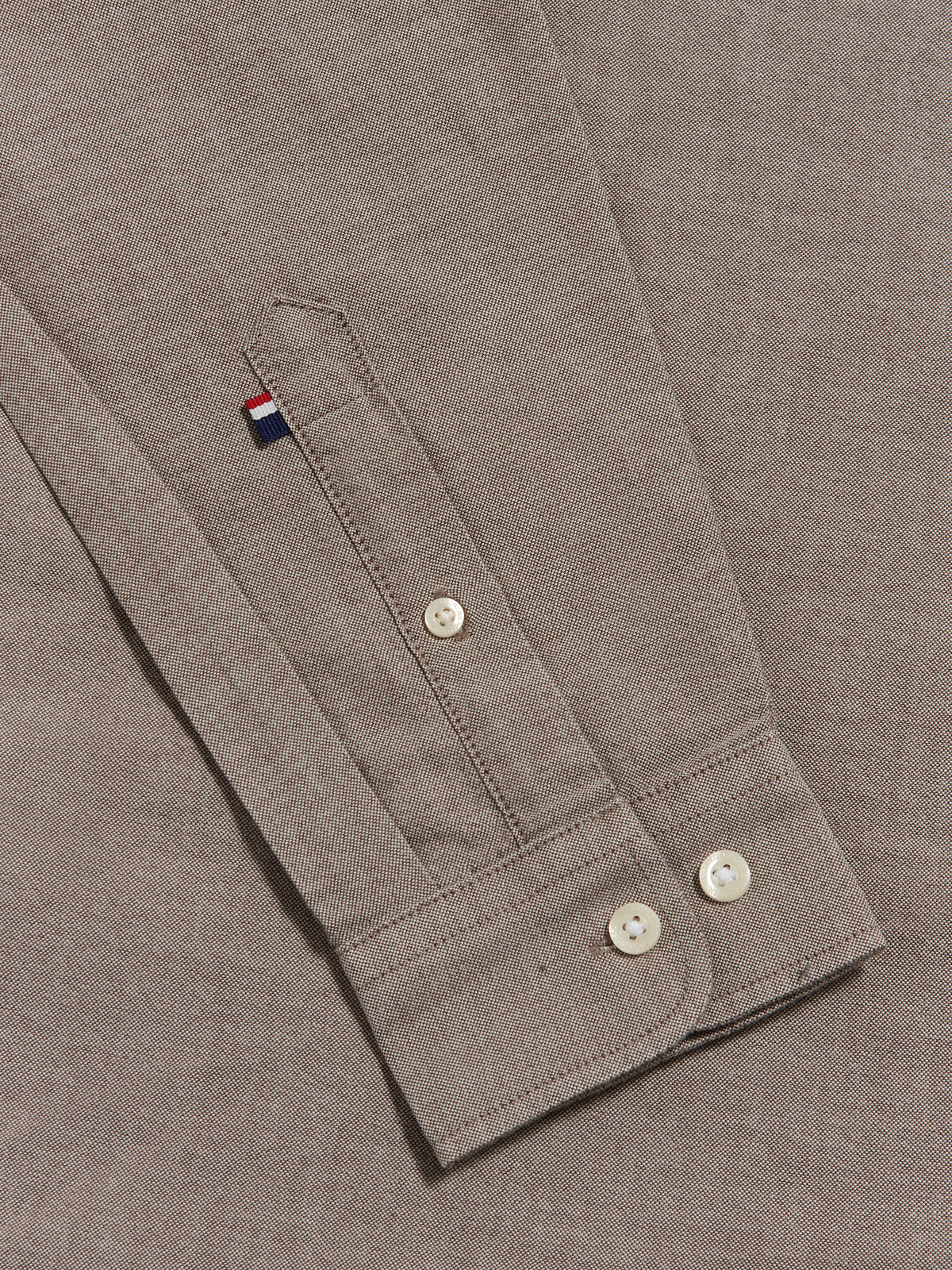 Mens Peached Oxford Shirt Bracken