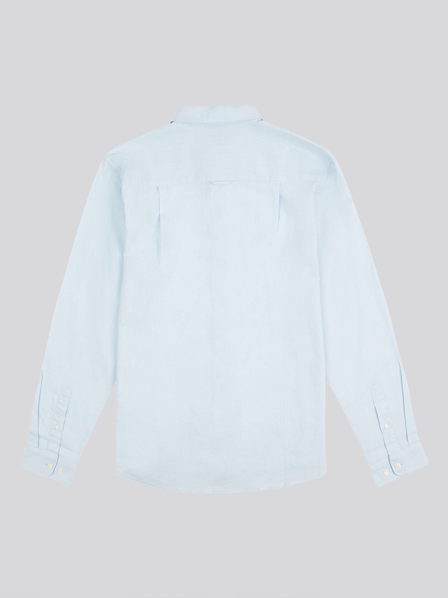 Mens Stretch Cotton Poplin Shirt Skyway
