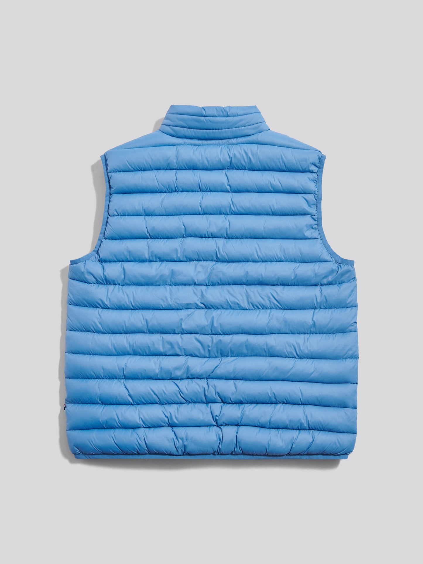 Mens Bound Quilted Gilet in Riviera