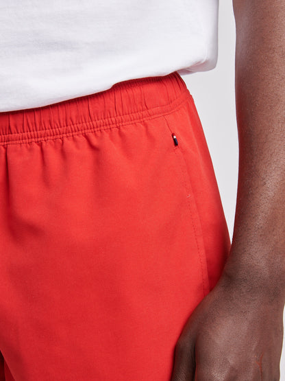 Mens Core Swim Short in Haute Red