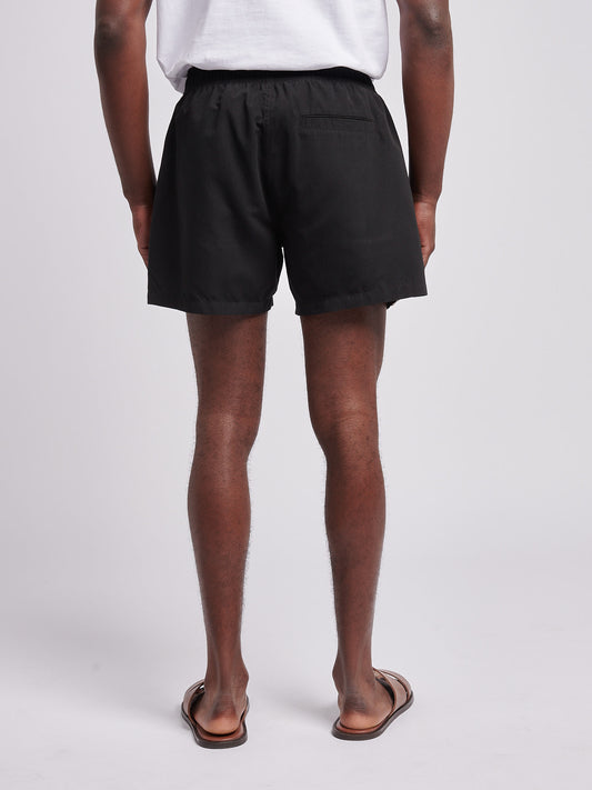 Mens Core Swim Short in Black Bright White DHM