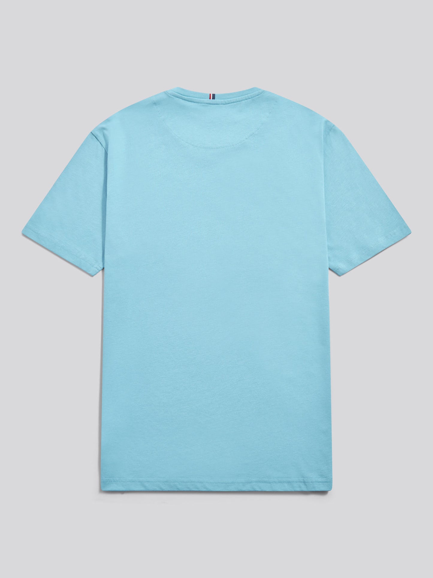 Mens Double Horsemen T-Shirt in Air Blue