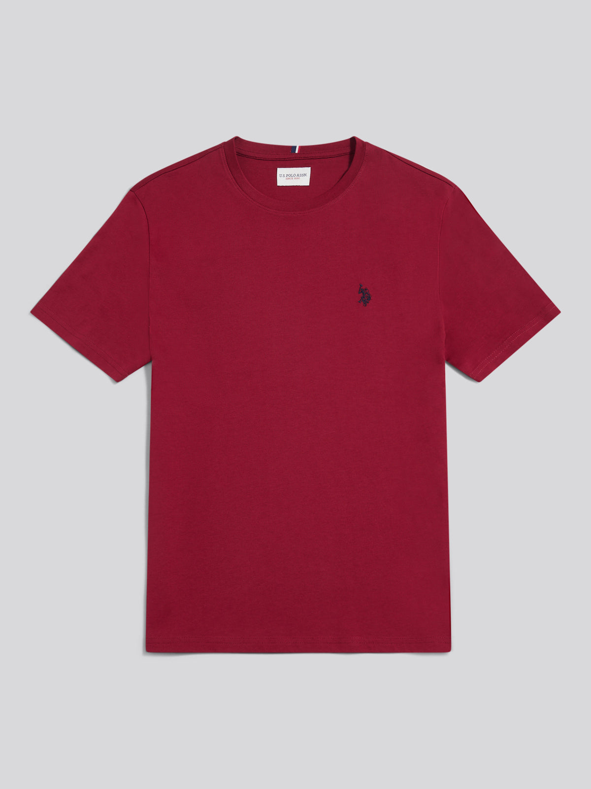 Mens Double Horsemen T-Shirt Cabernet