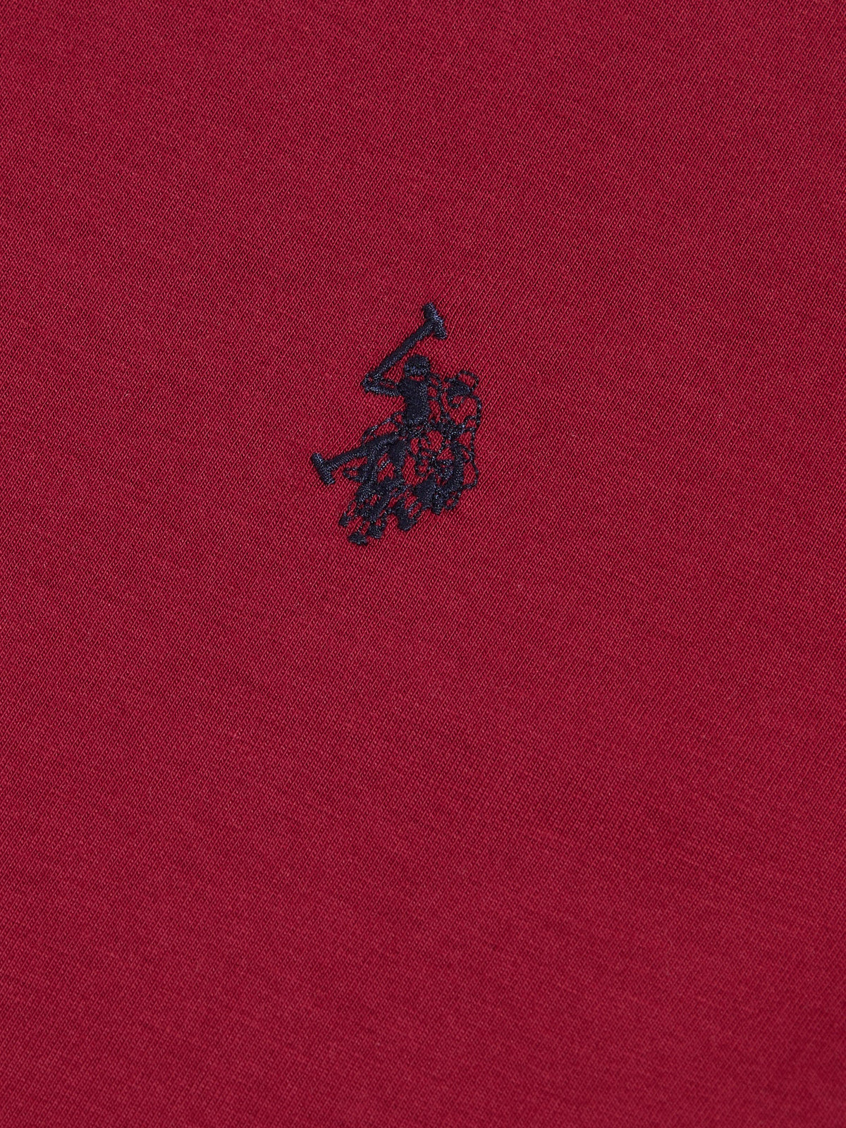 Mens Double Horsemen T-Shirt Cabernet